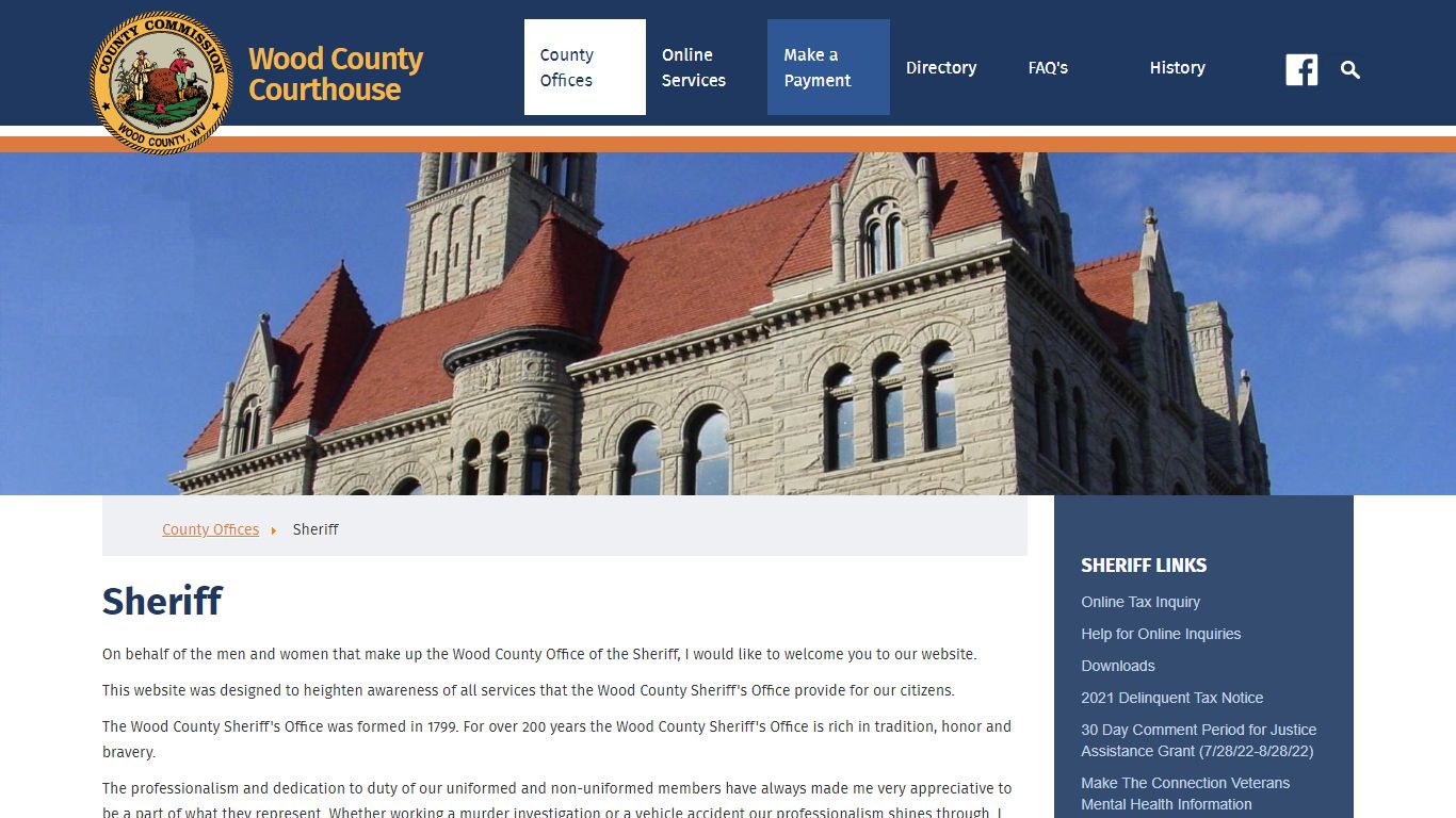 Wood County WV - Sheriff
